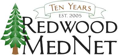 Redwood MedNet Ten Year Logo